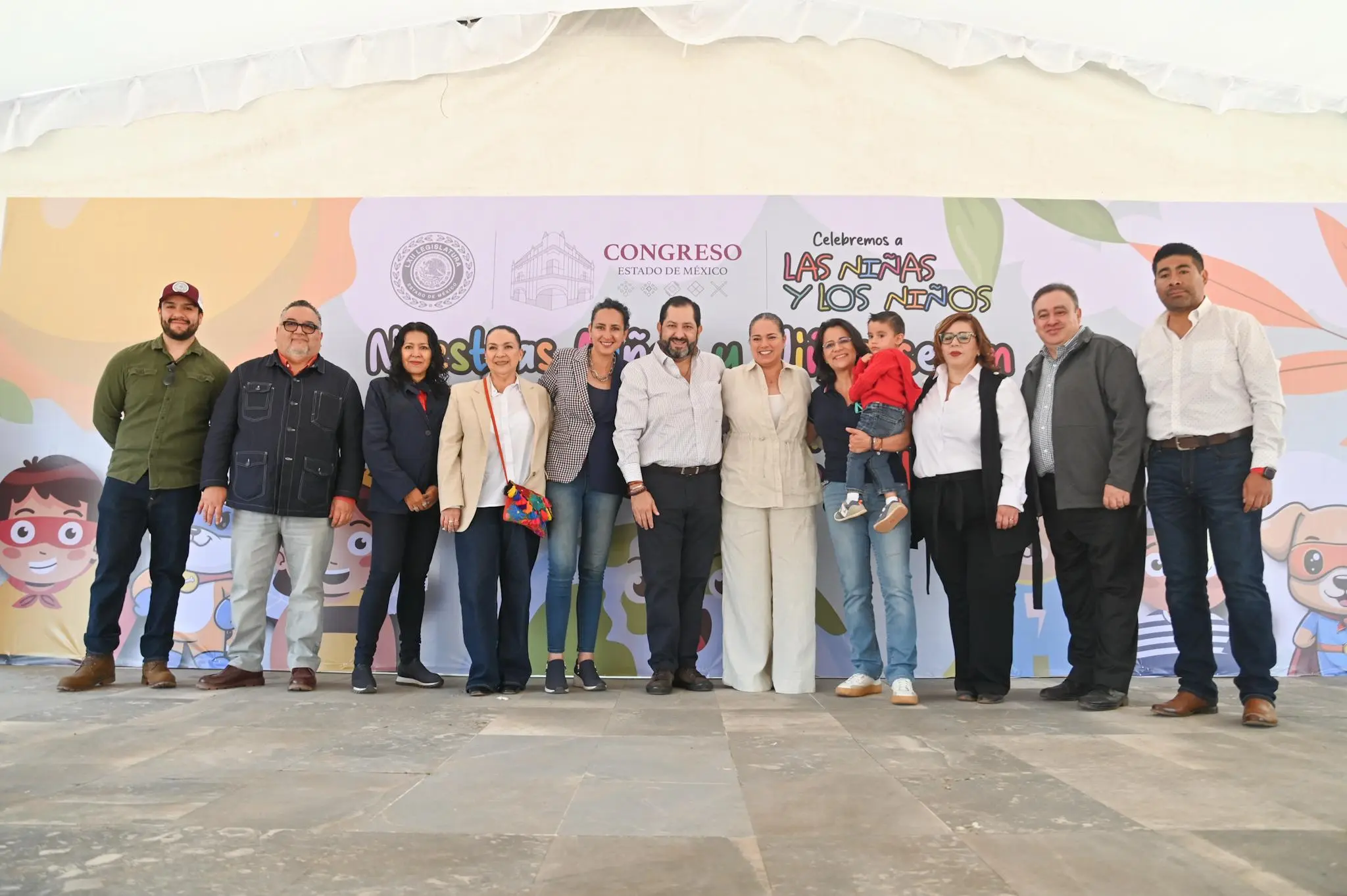 Celebraron Día del Niño y la Niña en el Congreso mexiquense