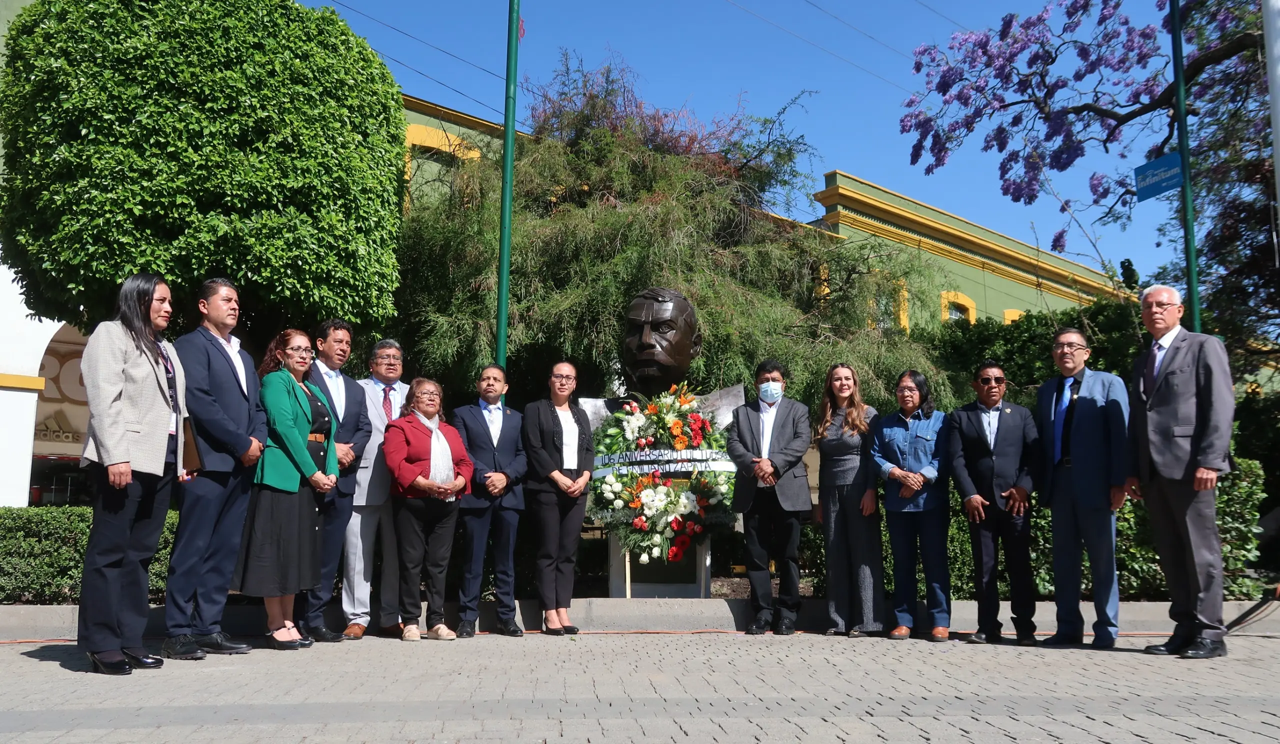 Conmemora Texcoco el 106 Aniversario Luctuoso de Emiliano Zapata