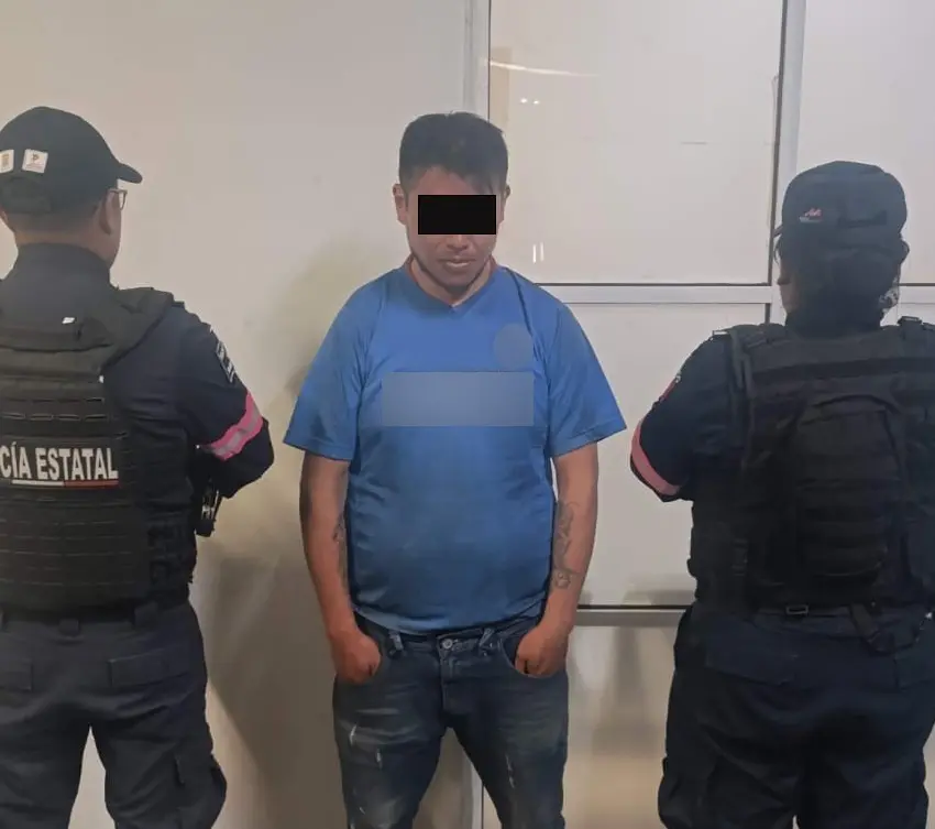 Detienen a sujeto por violencia contra mujer en Toluca
