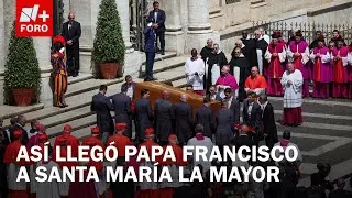 El Papa Francisco llegó a su última morada
