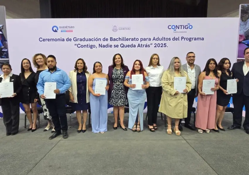 Entregan certificados del programa Contigo, Nadie se Queda Atrás en SJR