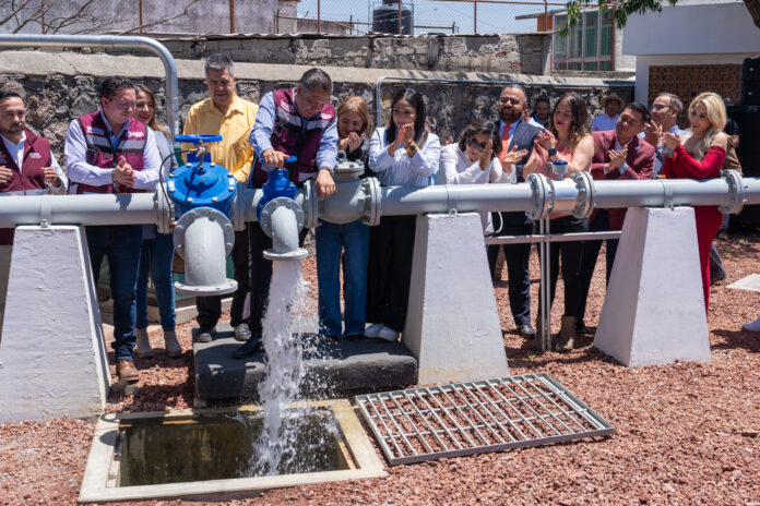 Más agua para las y los toluqueños, entrega Ricardo Moreno nuevo ...