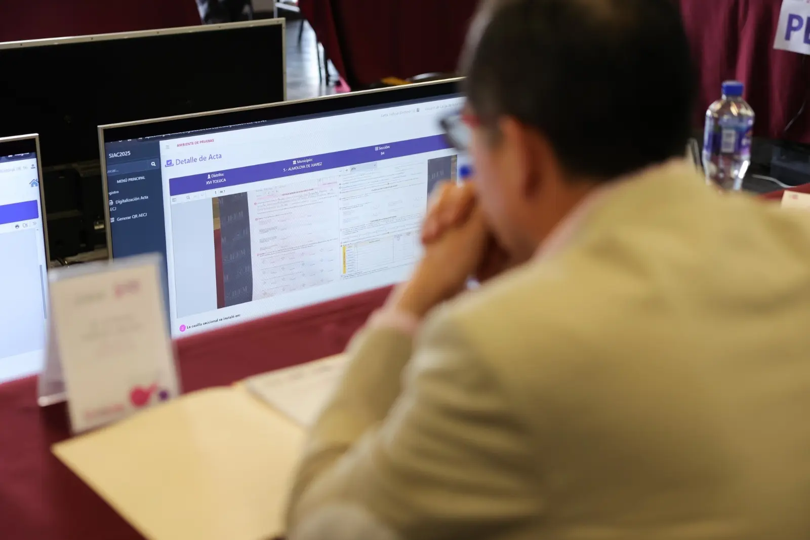 Afina IEEM el sistema informático de apoyo a cómputos realiza 2o