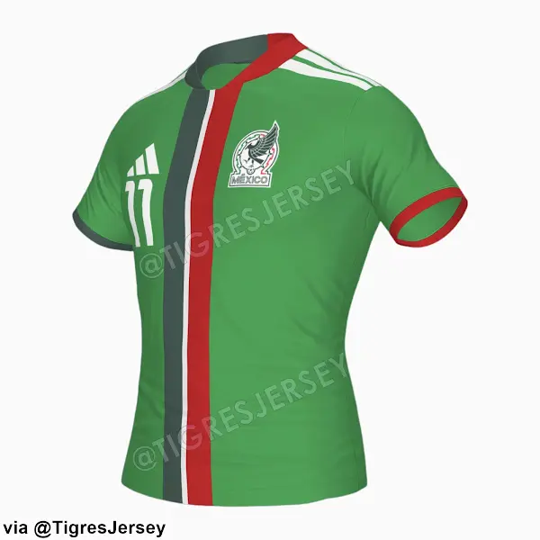Filtraron camiseta de la Selección Mexicana para el mundial 2026