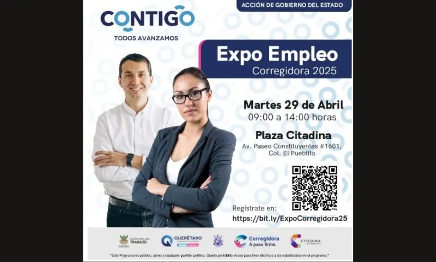 Más de mil vacantes para municipio de Corregidora en la “Expo empleo”
