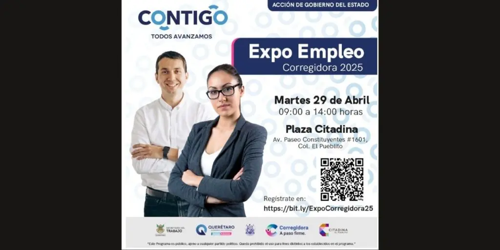 Más de mil vacantes para el municipio de Corregidora en Expo