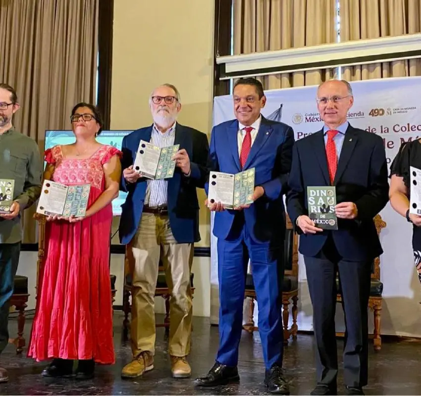 Casa de Moneda de México Lanza la Colección “Dinosaurios de México” para Celebrar su 490 Aniversario