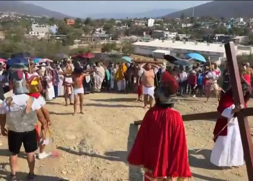 Saldo blanco en la edición 160 del Viacrucis de La Cañada en El Marqués