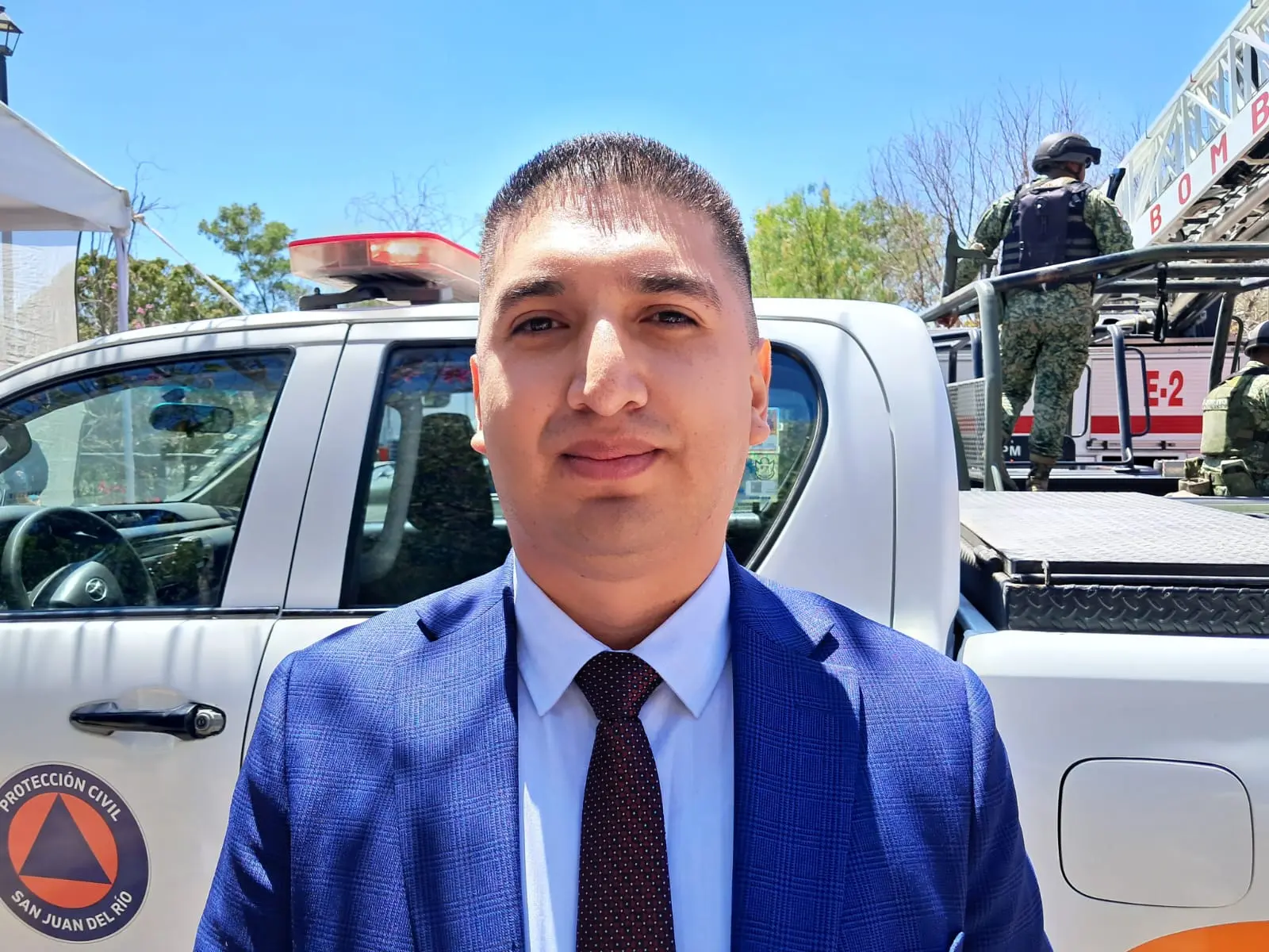 Se capacita PCSJR para atender incendiosC   Noticias de Querétaro