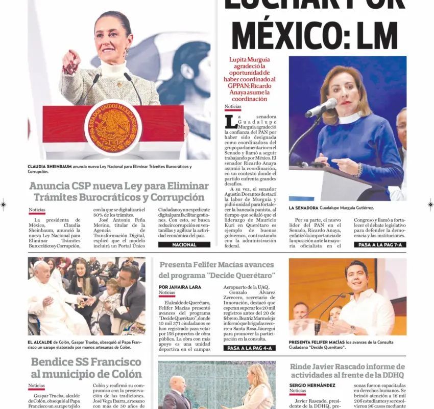 Trueba anuncia campaña turística “Querétaro, Colón te Conquistará”.