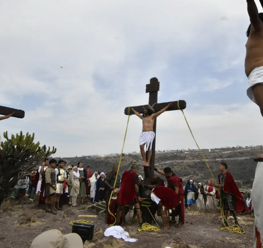 Viacrucis de La Cañada 25 mil vivieron la Pasión