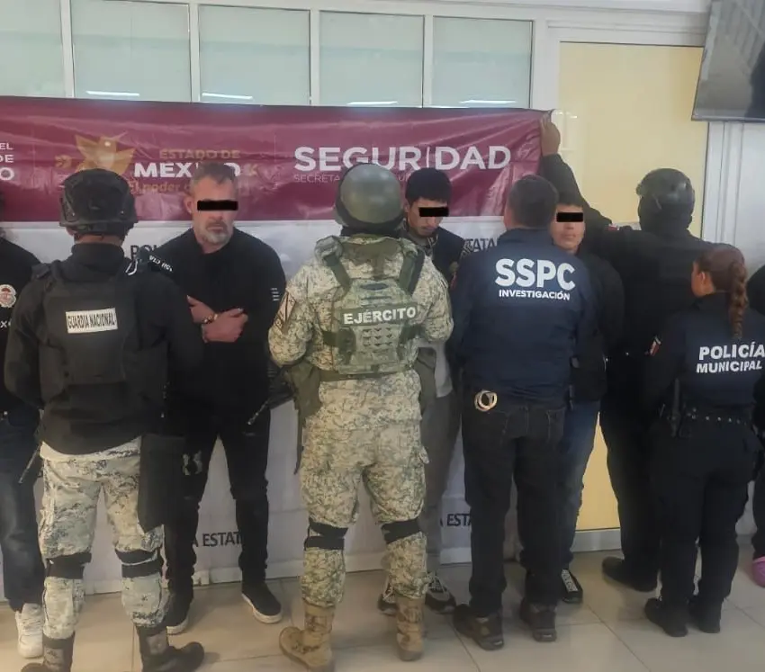Capturaron a líder criminal del CJNG en Metepec