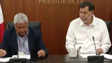 Aceptó Noroña disculpa de Carlos Velázquez tras incidente en AICM