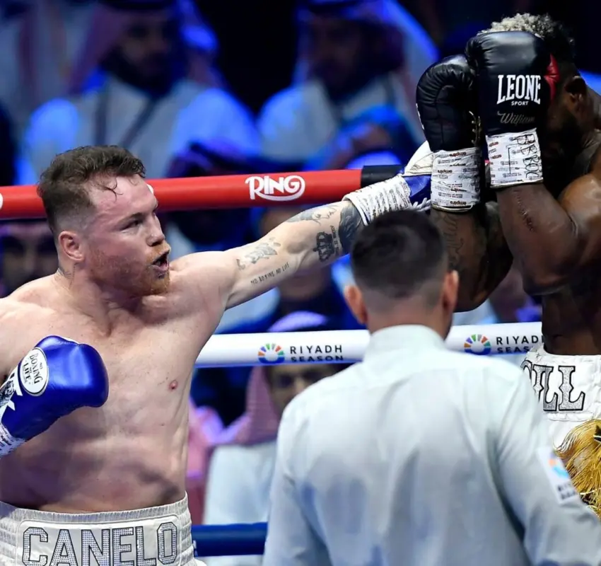 ‘Canelo’ Álvarez venció a Scull y brilló en Arabia Saudita