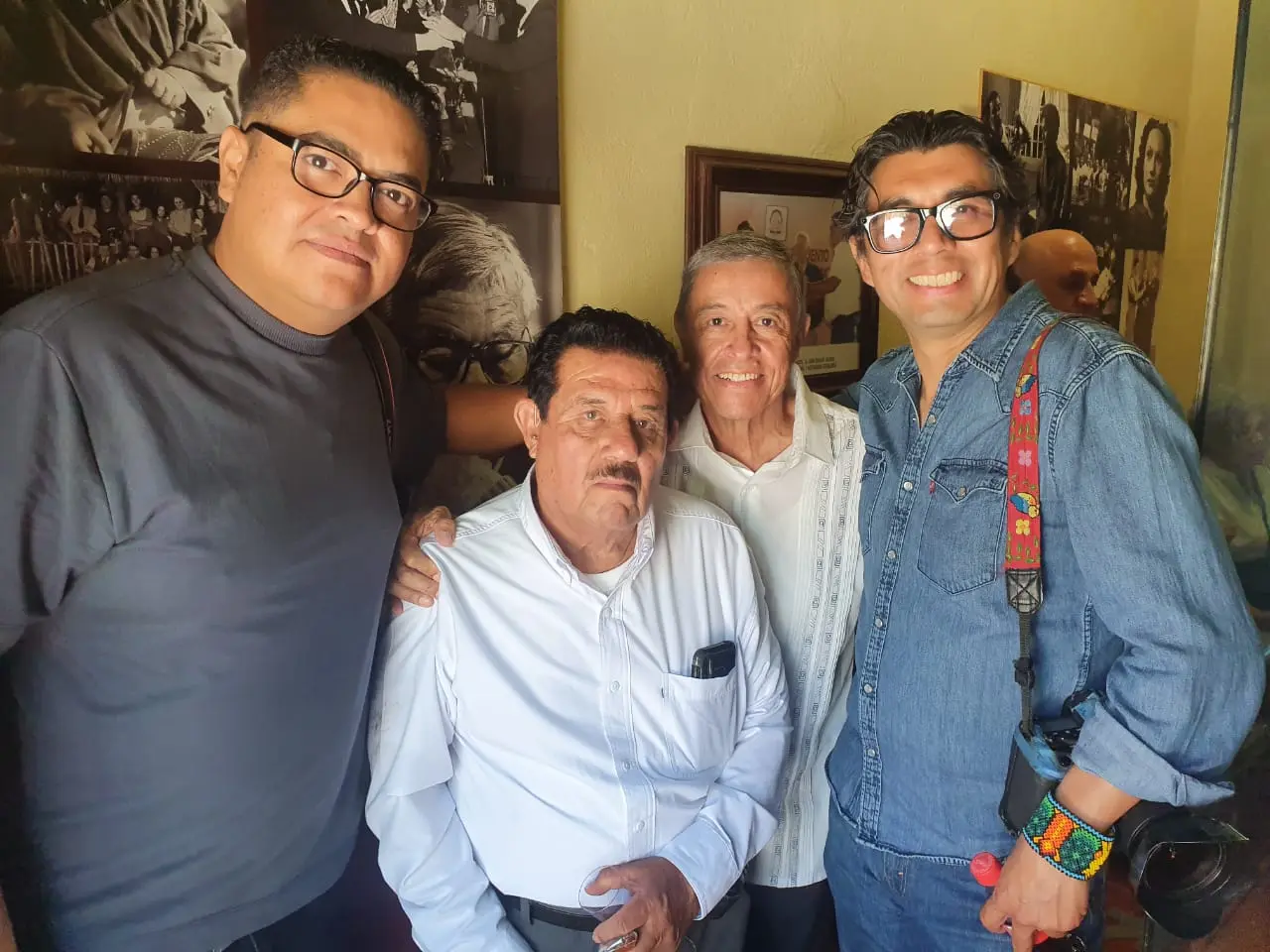 Emotivo homenaje a Sergio Pfeiffer J en el Museo Rosalío Solano