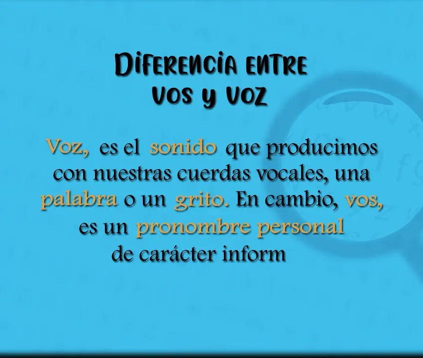 ENTRE VOZ… ES