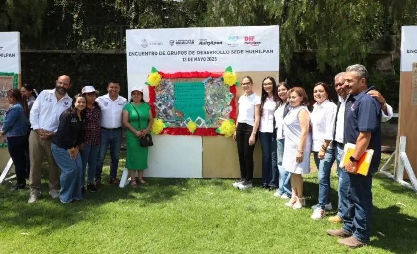 Inaugura Car Herrera Encuentro de Desarrollo Comunitario en Huimilpan