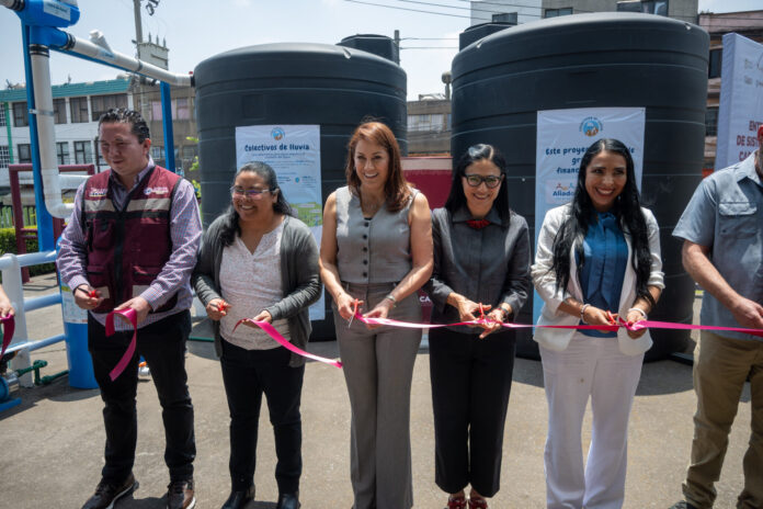 Instalaron sistema de captación de agua en Toluca - Primero Editores