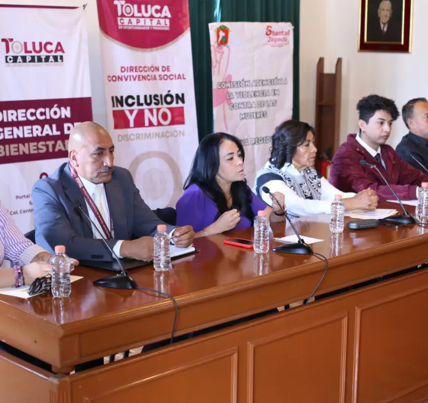 Instaló Toluca comités contra violencia de género
