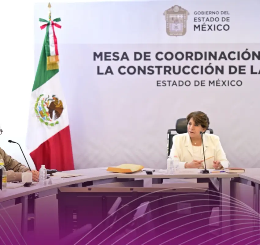Presente San Mateo Atenco en Mesa de Coordinación para la Construcción de la Paz