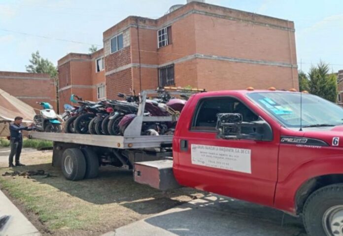 Recuperaron 10 motocicletas robadas en Toluca - Primero Editores