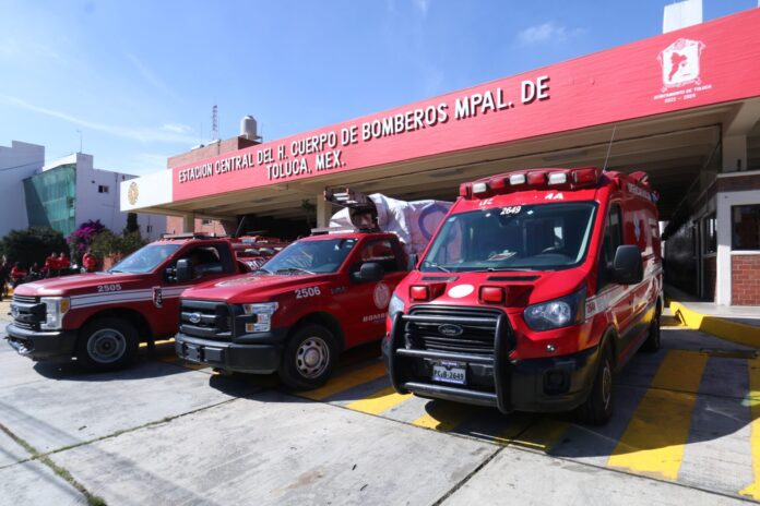 Reforzaron instalaciones de Bomberos de Toluca - Primero Editores