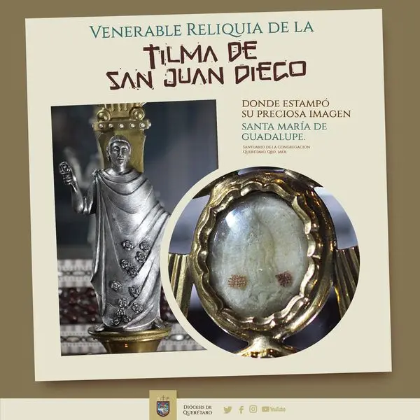 Reliquia de la Virgen visitó Querétaro