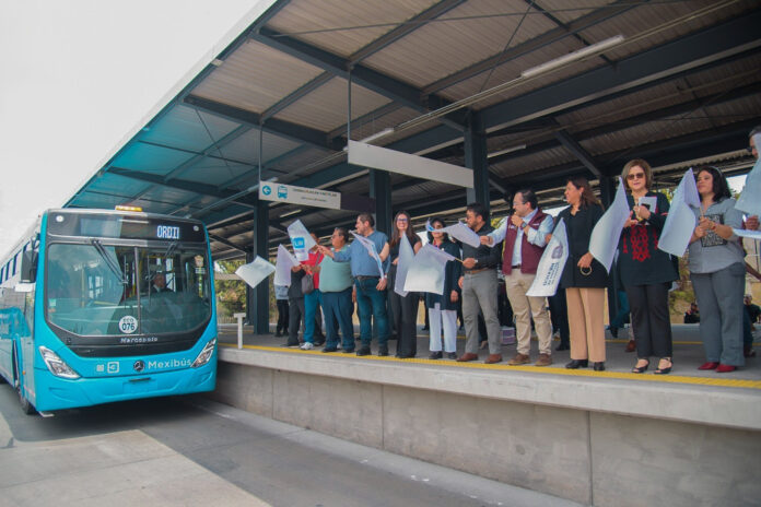 Renovaron unidades del Mexibús en el oriente del Edomex - Primero ...