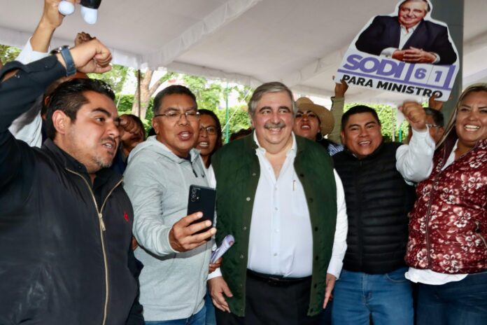Ricardo Sodi cerró su campaña rumbo a la Corte | Eje19