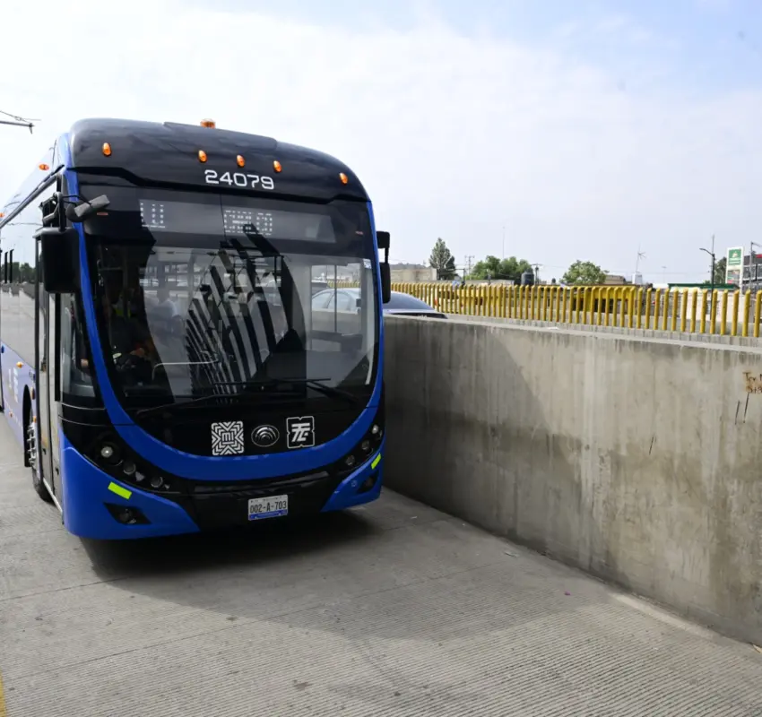 Trolebús Chalco tendrá wifi y videovigilancia