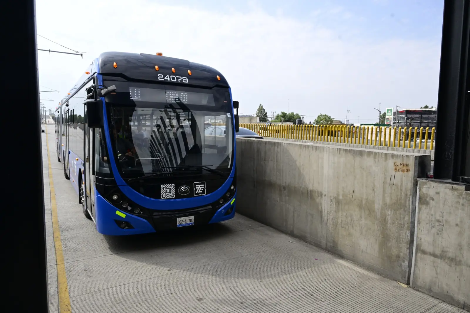 Trolebús Chalco tiene cámaras de vigilancia y Wifi gratis para los