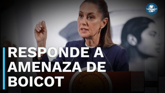 Así respondió Sheinbaum a amenaza de boicot de la CNTE a elección judicial