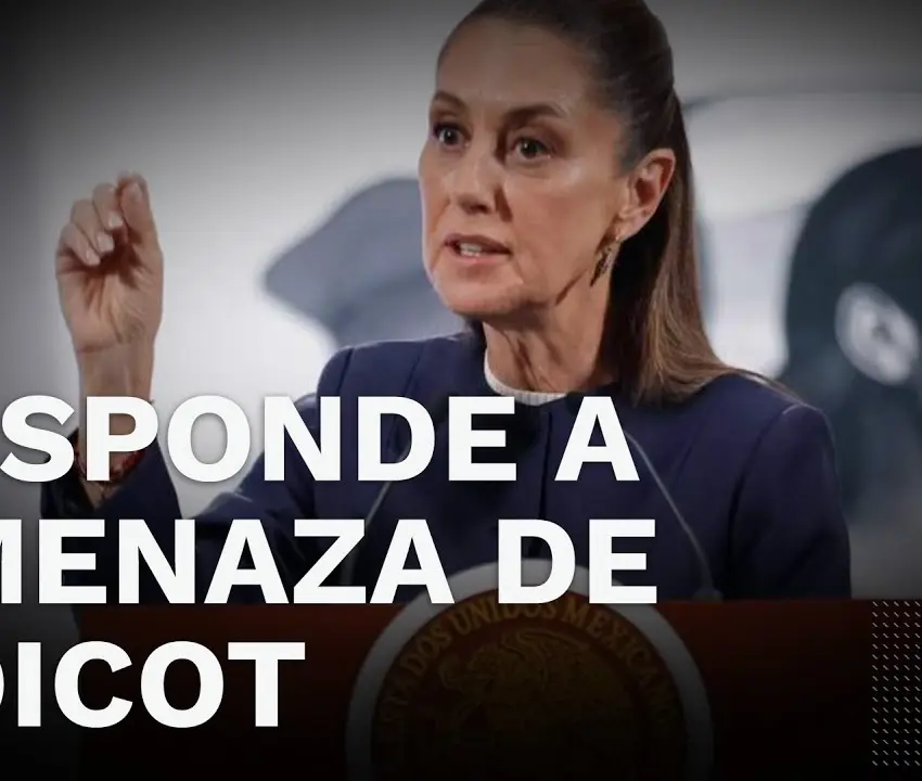 Vinculó Sheinbaum protesta de la CNTE con boicot a elección judicial