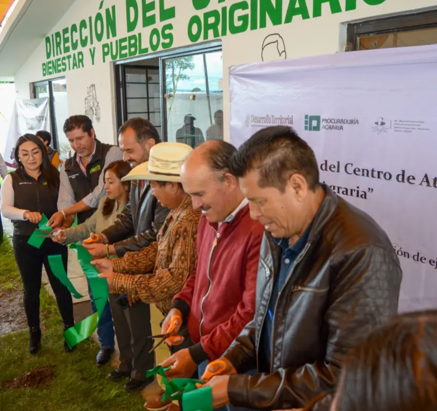 Inauguraron Centro de Atención Agraria en Almoloya de Juárez