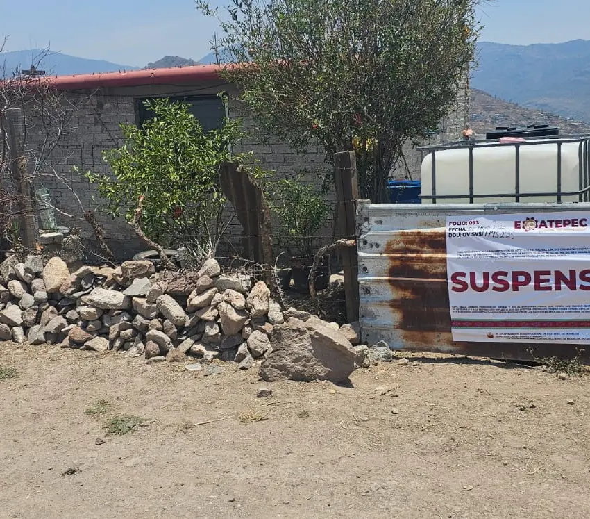 Frenarán Ecatepec y GEM invasiones en Sierra de Guadalupe