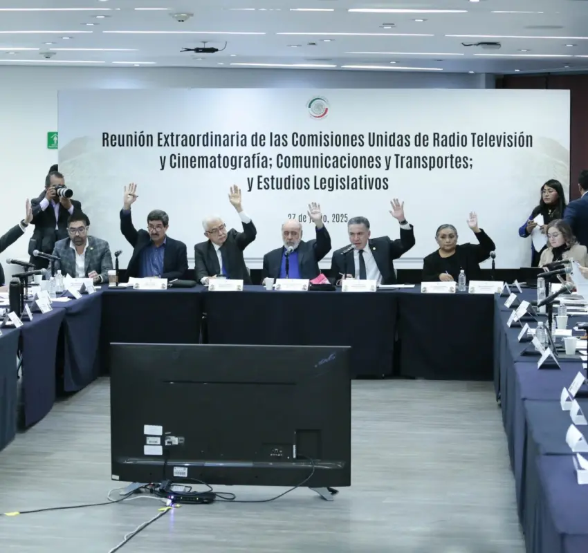 Aprobaron comisiones del Senado dictamen que reforma el sector de telecomunicaciones