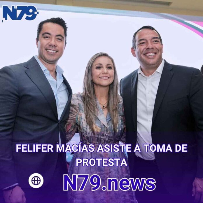 N79news • Felifer Macías asiste a toma de protesta