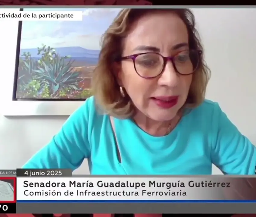 Asume Lupita Murguía la secretaría de la Comisión de Infraestructura Ferroviaria del Senado