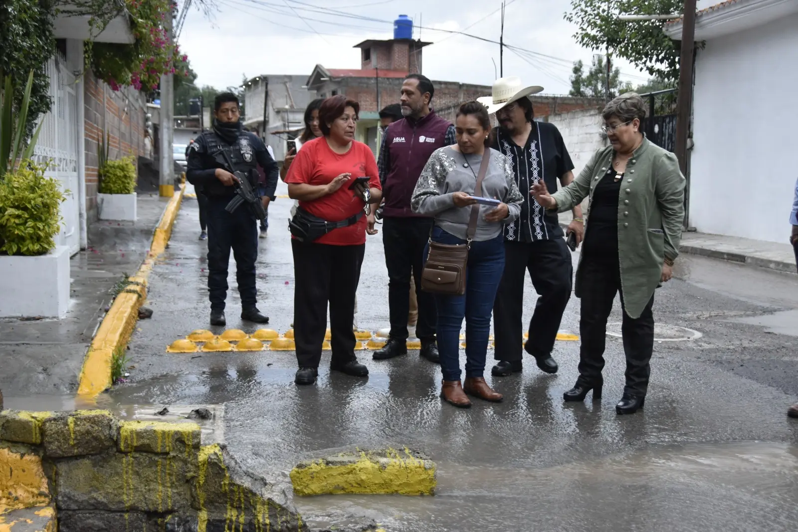 Atiende GEM a municipios de Coyotepec y Hueypoxtla afectados por