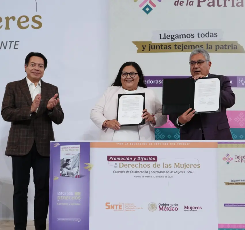 Atestiguó SEP acuerdo entre Secretaría de las Mujeres y SNTE