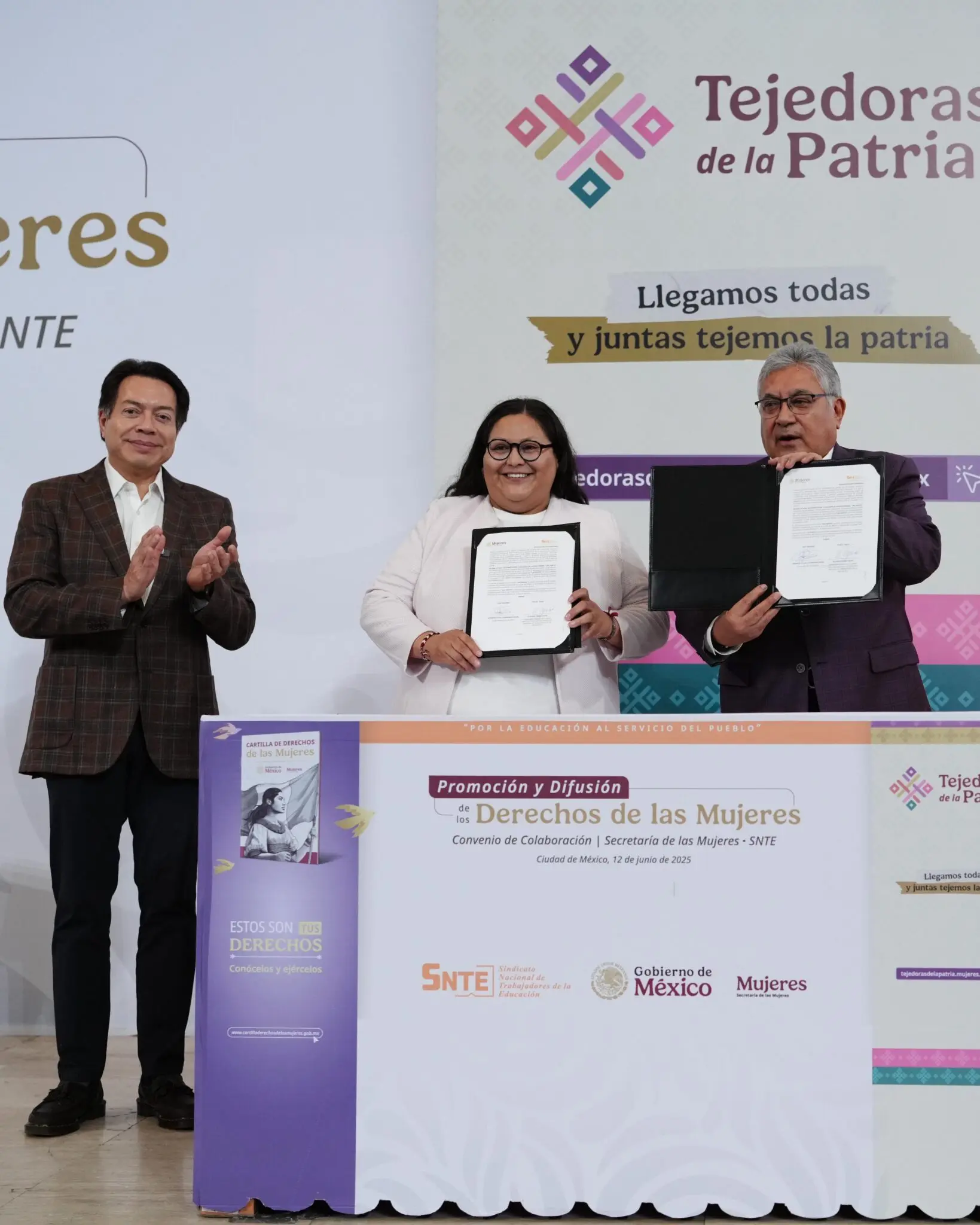 Atestiguó SEP acuerdo entre Secretaría de las Mujeres y SNTE