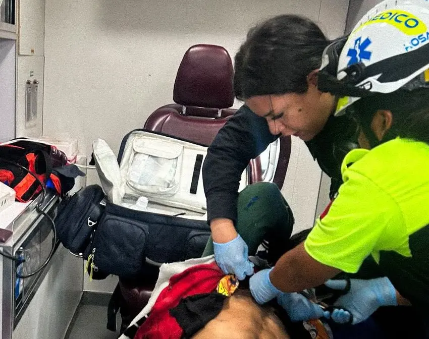 Atienden a lesionados