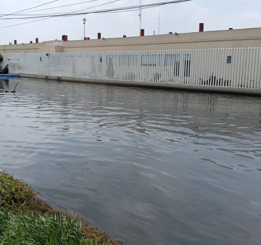 Busca Ecatepec resolver anegaciones en avenida Nacional