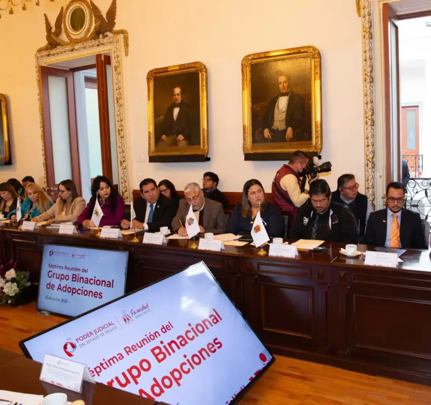 Colaboración binacional para mejorar adopciones: PJEdomex