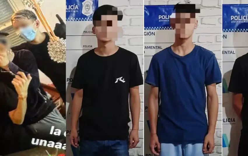 Detienen a adolescentes ladrones