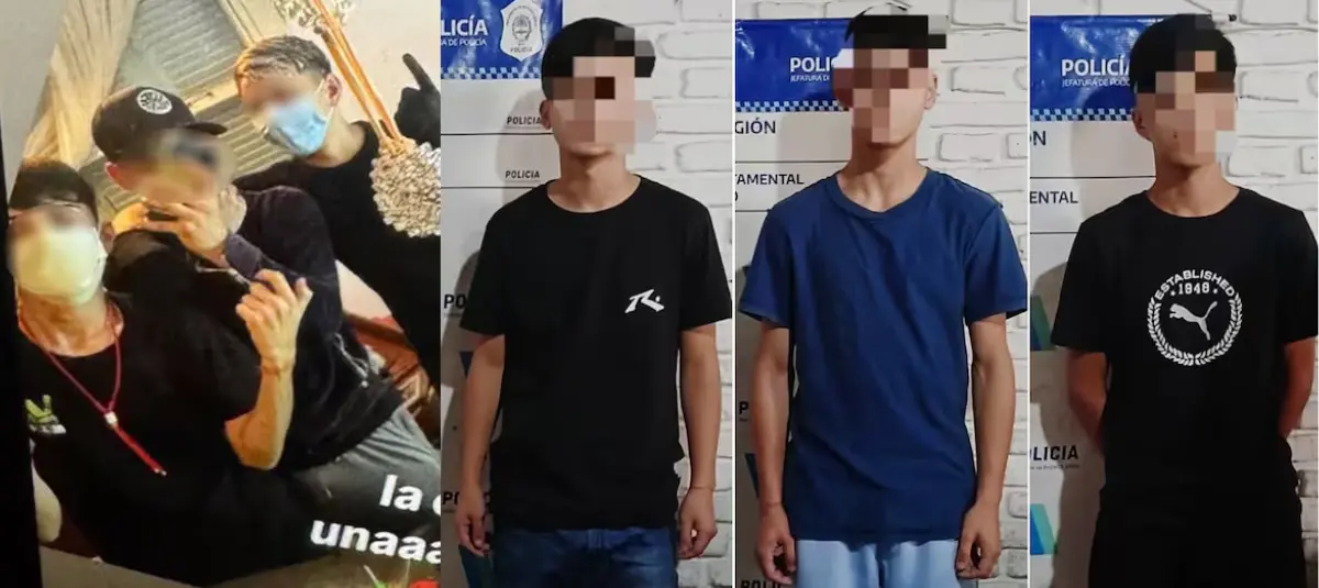 Detuvieron a adolescentes que protagonizaron violento robo se