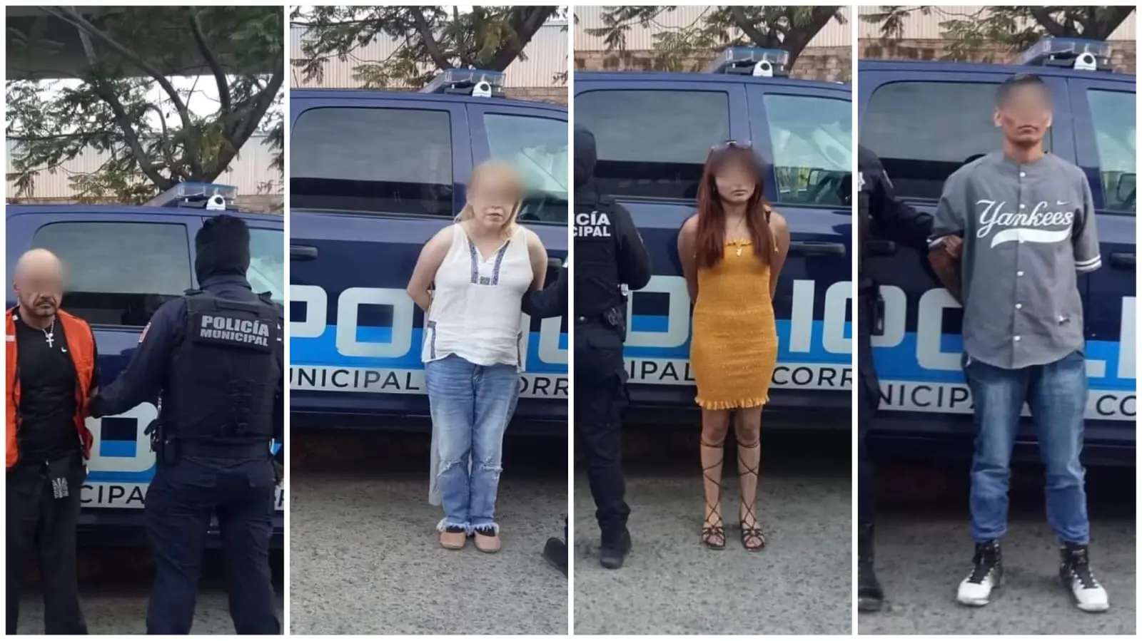 Policías de Corregidora detienen a sujeto armado y buscado por