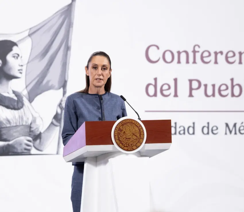 Es falsa declaración de Kristi Noem estamos contra la violencia: Claudia