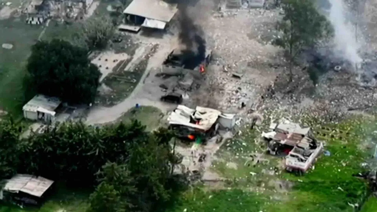 Explosión en Tultepec deja 1 muerto y 9 heridos | La Octava