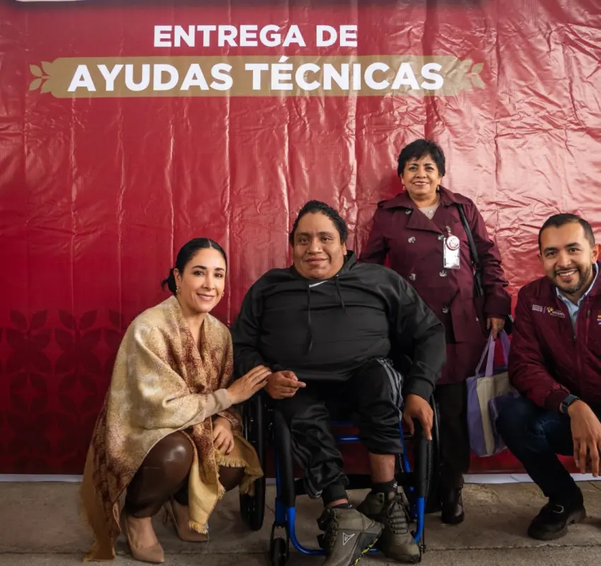 Gobierno estatal apoyó a 88 personas con discapacidad
